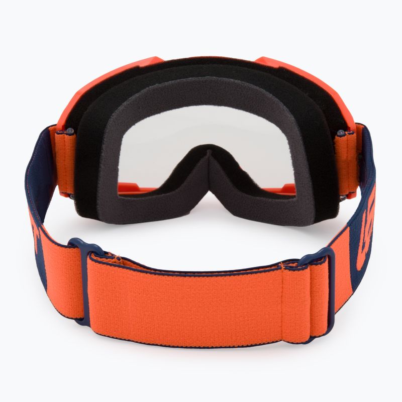 Окуляри велосипедні Leatt Vizion 2.5 orange/clear 3