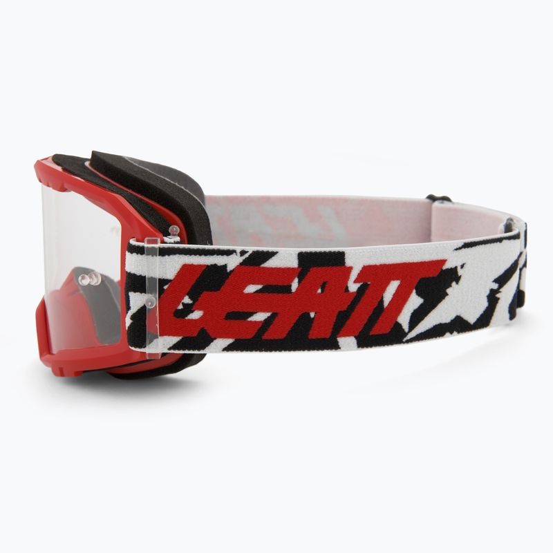 Окуляри велосипедні дитячі Leatt Vizion 2.5 Small red 4