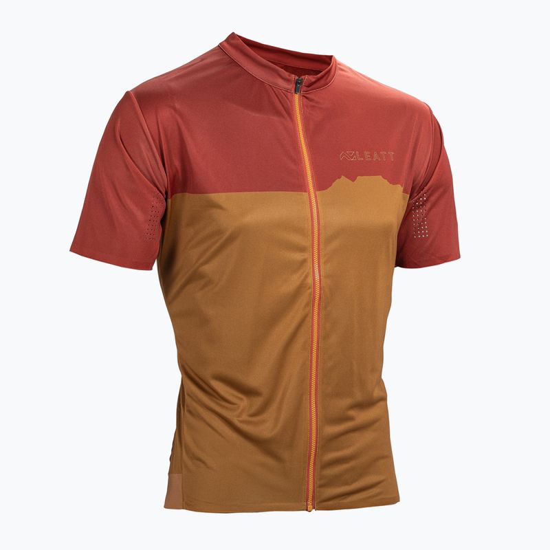 Чоловіча велофутболка Leatt MTB Trail 3.0 lava 6