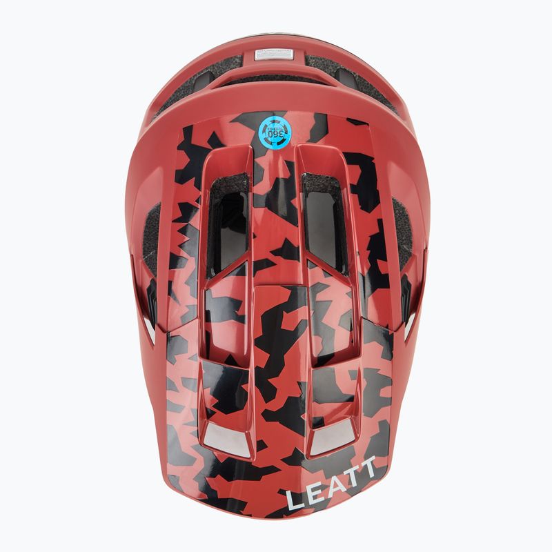 Велосипедний шолом Leatt MTB AllMtn 4.0 V25 lava 7