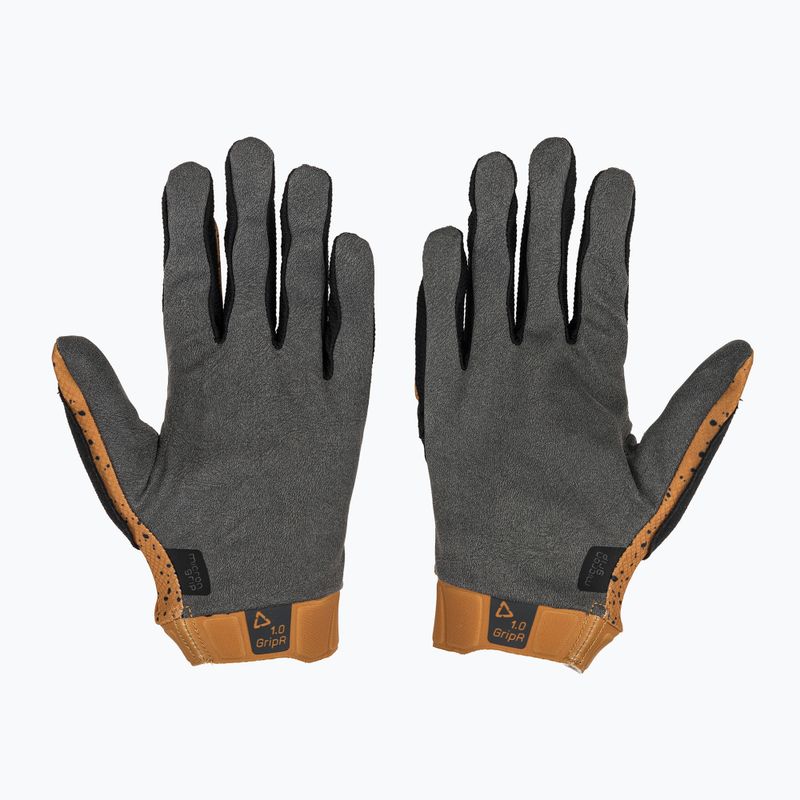 Рукавички велосипедні чоловічі Leatt MTB 1.0 GripR rust 3