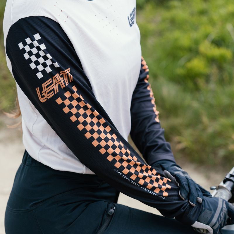 Жіночий велосипедний лонгслів Leatt MTB Enduro 4.0 W кремовий 14