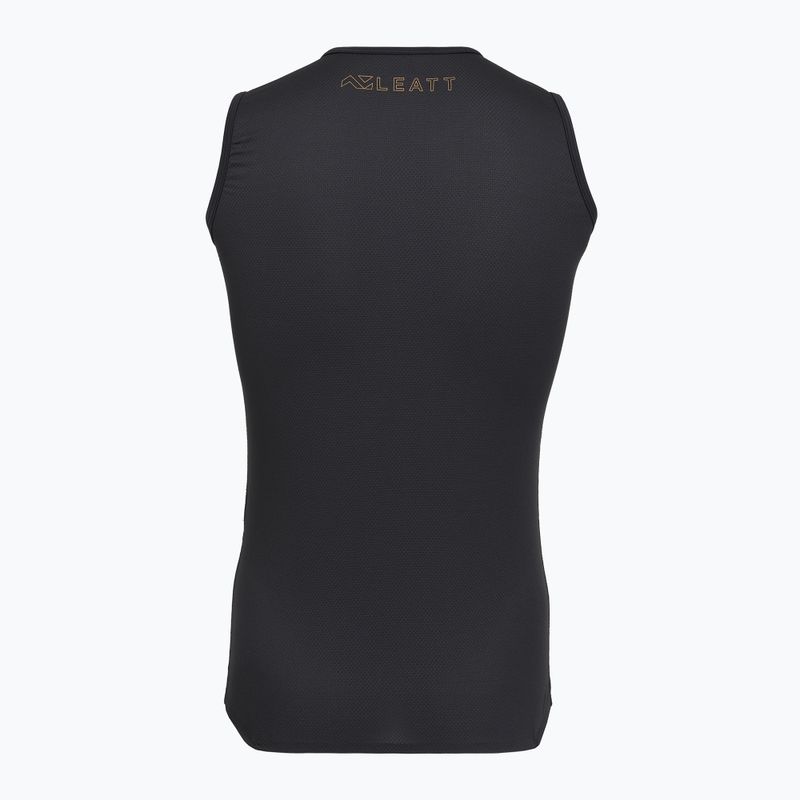 Чоловіча велосипедна футболка Leatt Sleeveless Base black 2