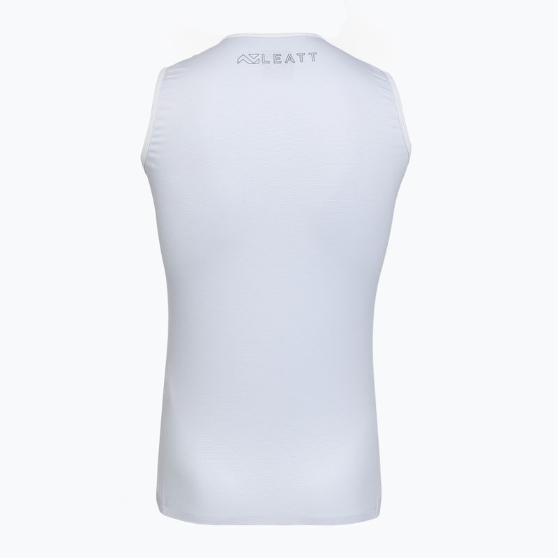 Чоловіча велосипедна футболка Leatt Sleeveless Base white 2