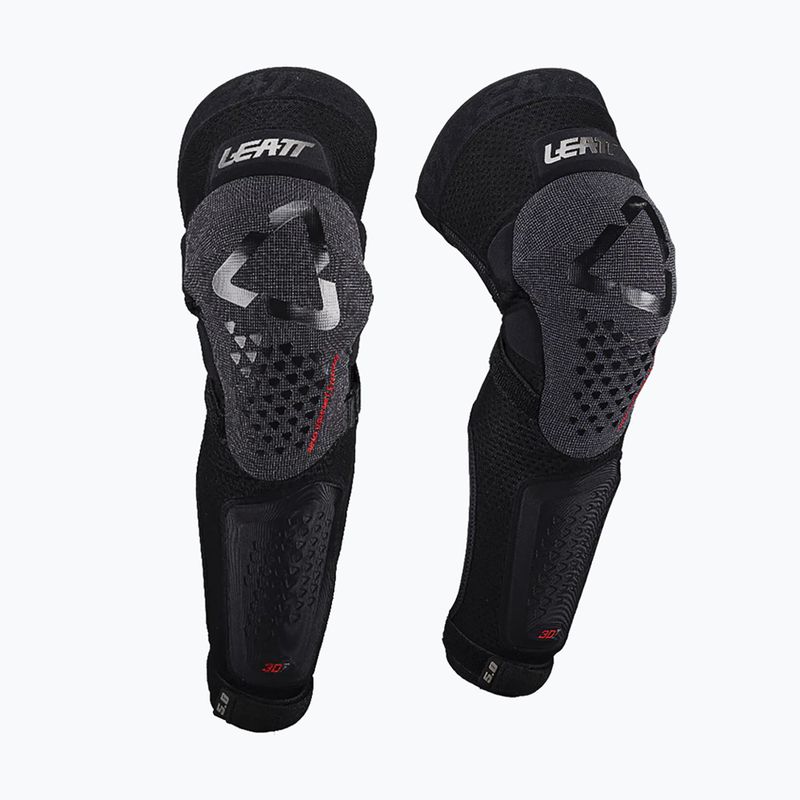 Захист велосипедний на коліна і гомілки Leatt 3DF 5.0 Evo EXT black 2