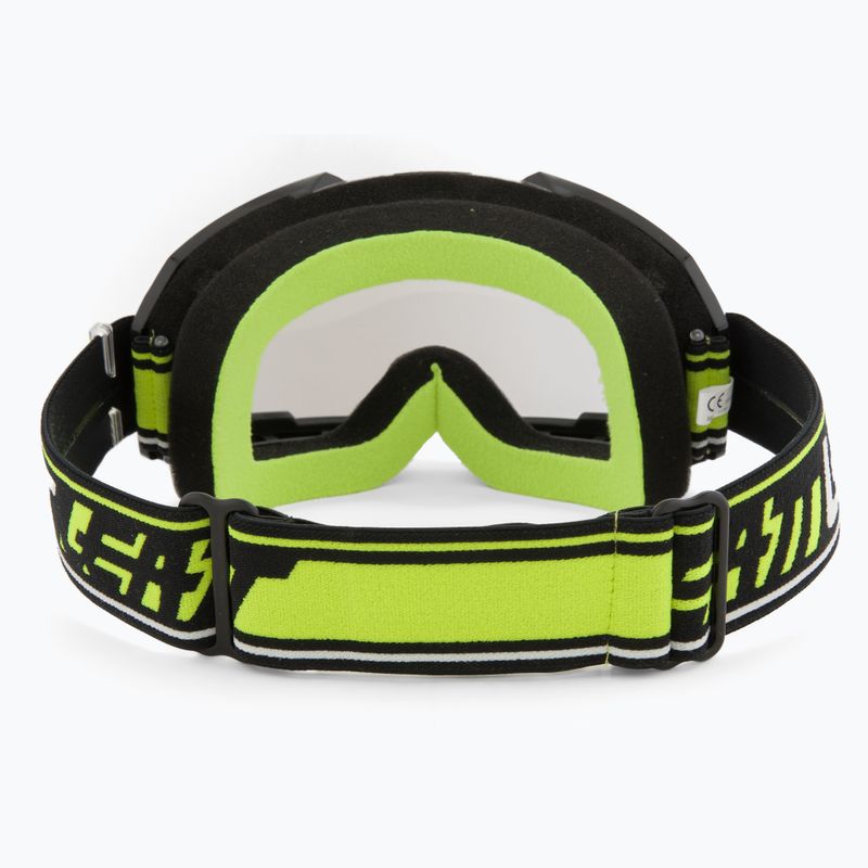 Окуляри велосипедні Leatt Vizion 2.5 black/neon yellow 3