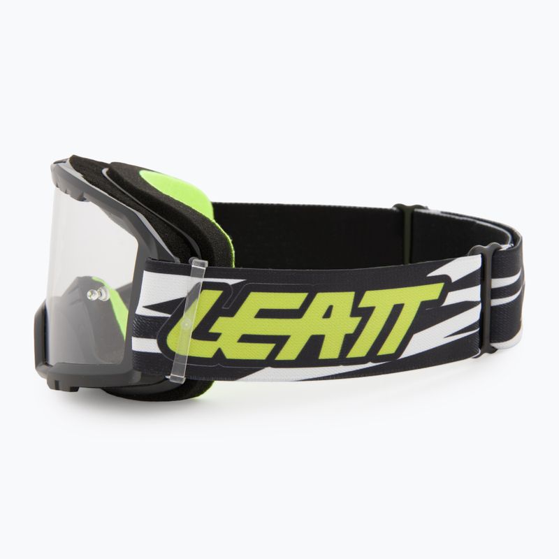 Окуляри велосипедні дитячі Leatt Vizion 2.5 Small black/neon yellow 4