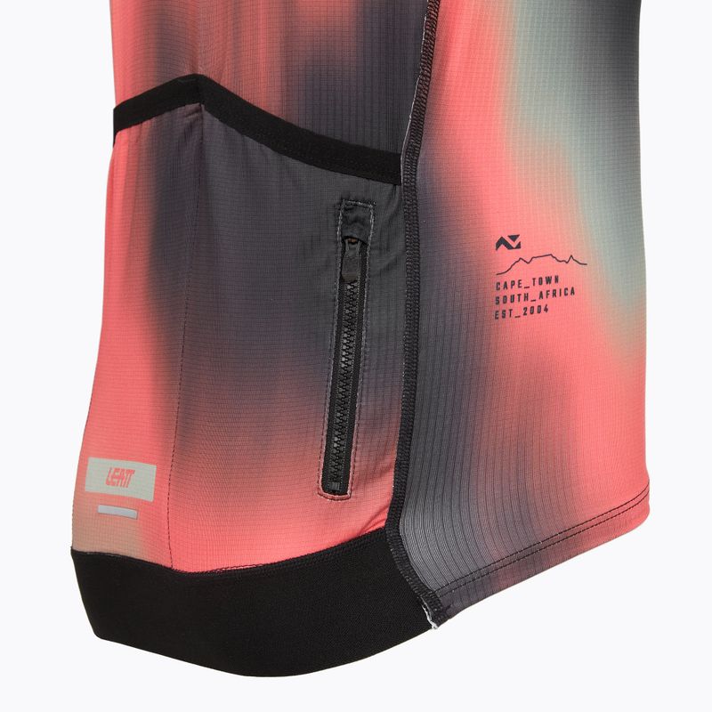 Футболка велосипедна чоловіча Leatt MTB Endurance 3.0 heatmap black 4