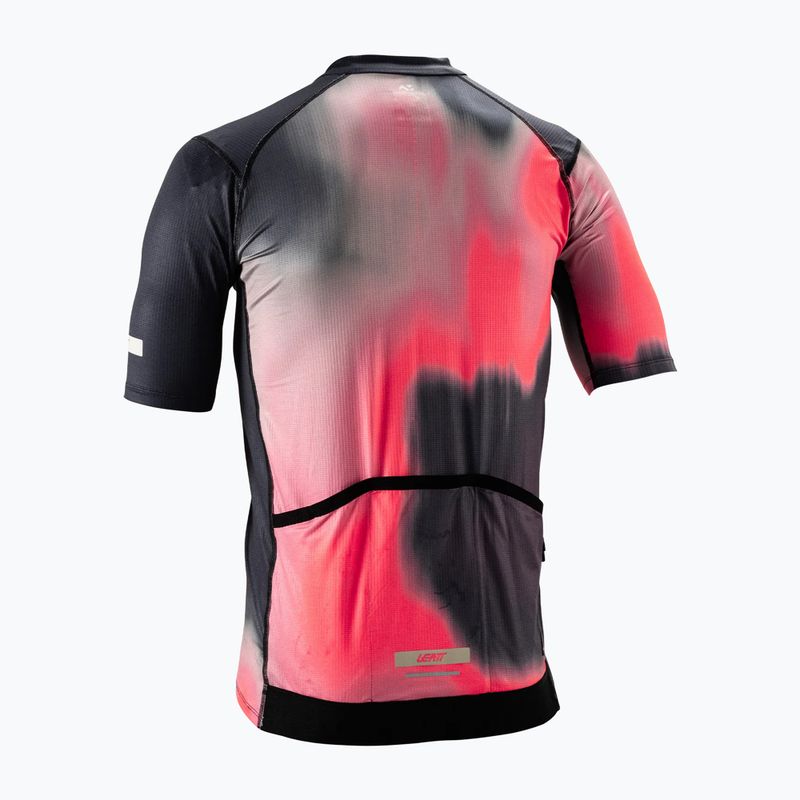 Футболка велосипедна чоловіча Leatt MTB Endurance 3.0 heatmap black 2