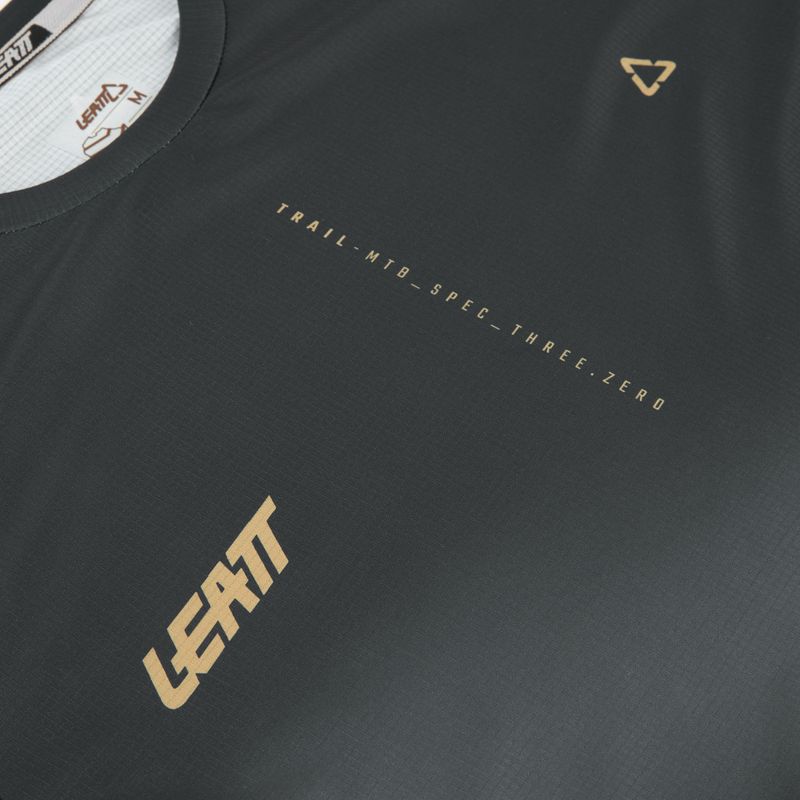 Лонгслів велосипедний чоловічий Leatt MTB Trail 3.0 ghost black 3