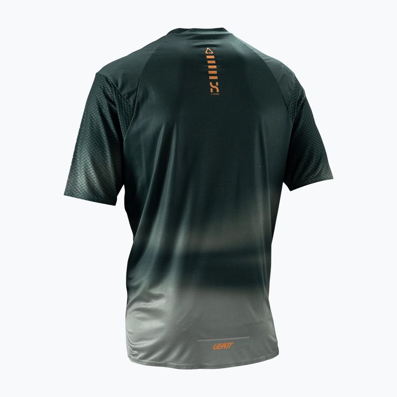 Футболка велосипедна чоловіча Leatt MTB Trail 3.0 spruce green 2
