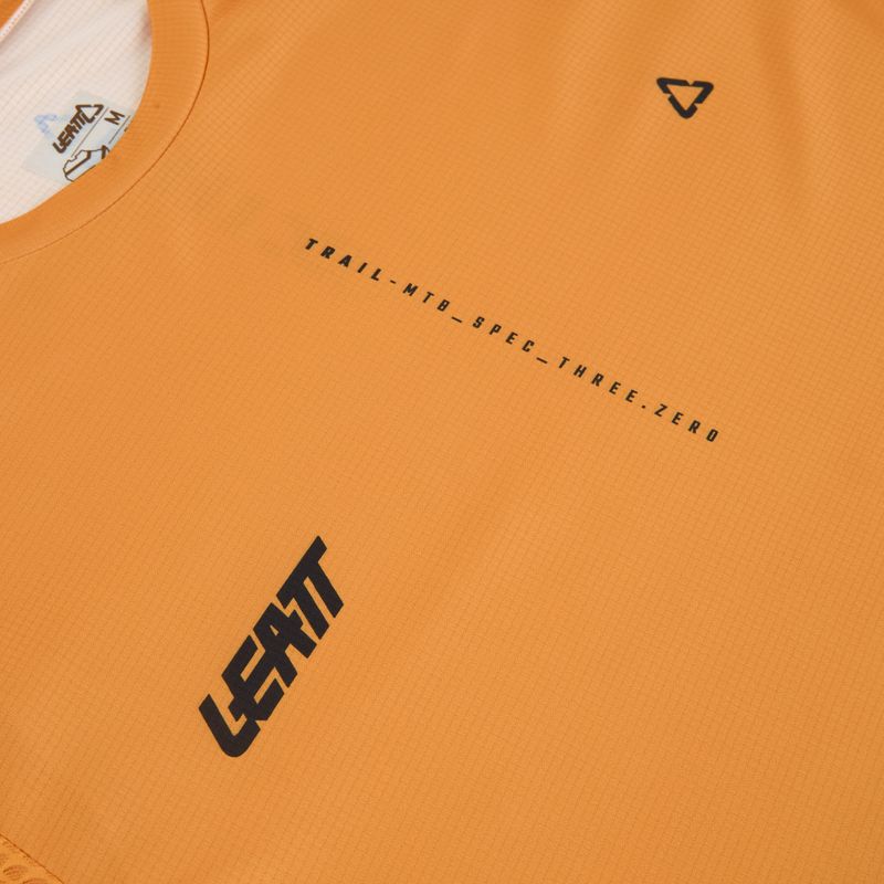 Футболка велосипедна чоловіча Leatt MTB Trail 3.0 lager yellow 3