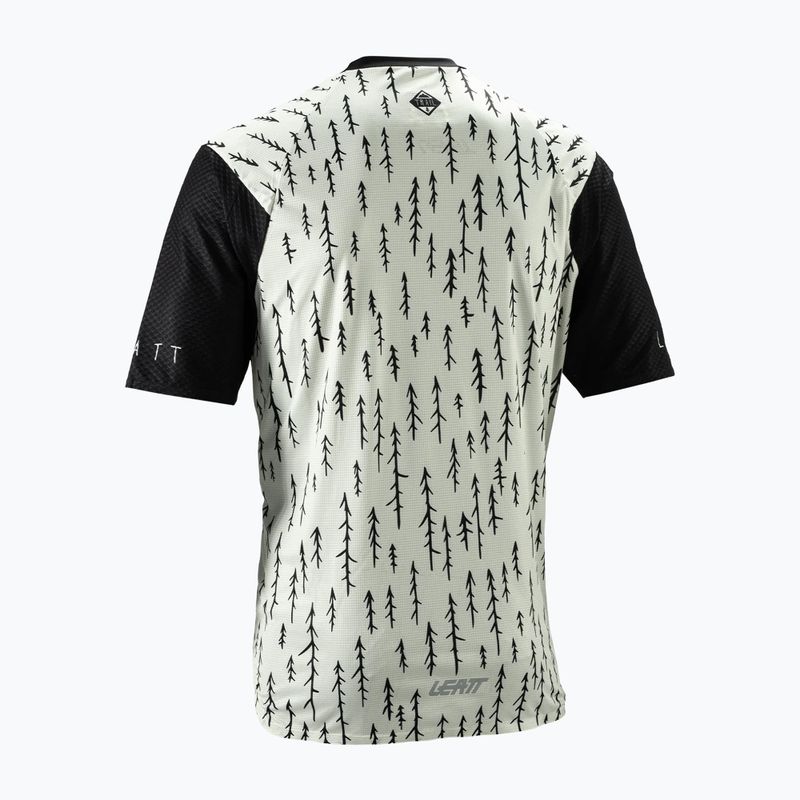 Футболка велосипедна чоловіча Leatt MTB Trail 3.0 trails white 2