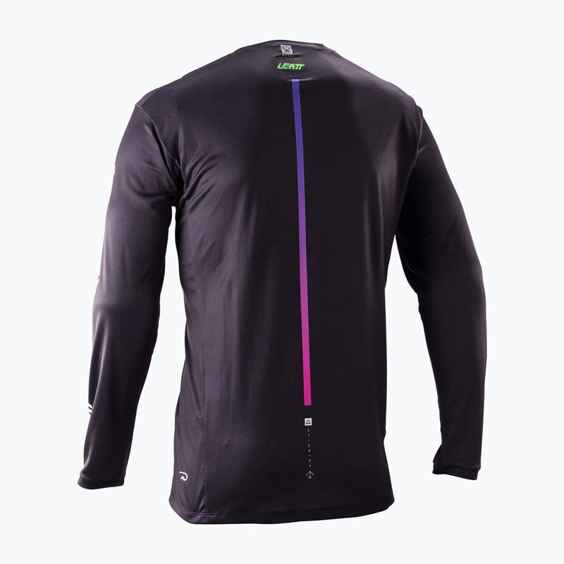Лонгслів велосипедний чоловічий Leatt MTB Gravity 4.0 race black 2