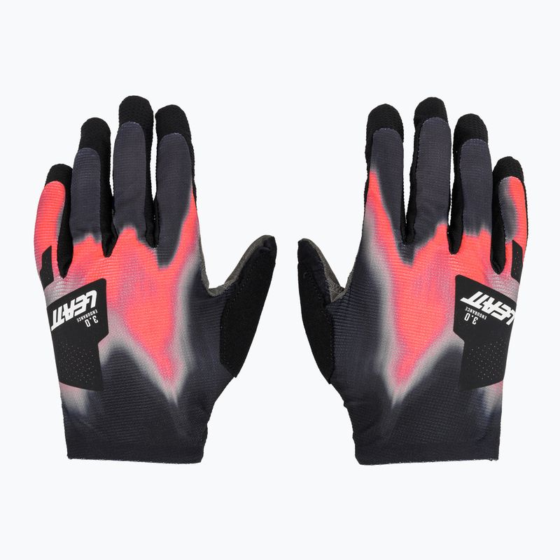 Рукавички велосипедні чоловічі Leatt MTB 3.0 Endurance heatmap red 2