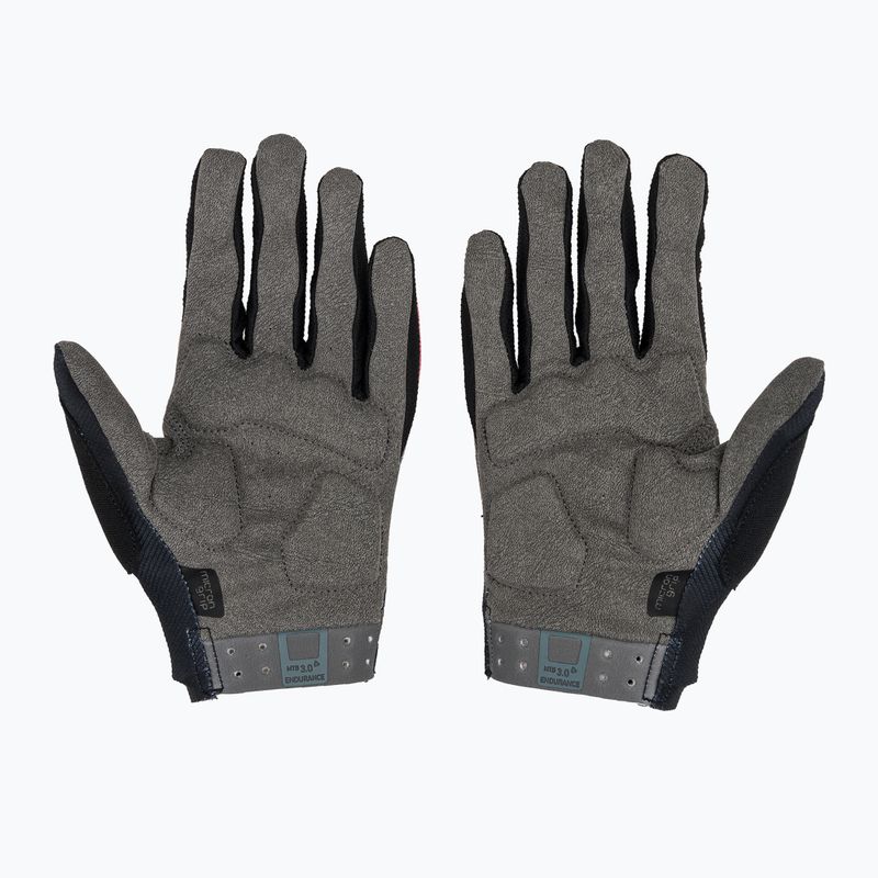 Рукавички велосипедні чоловічі Leatt MTB 3.0 Endurance heatmap red 3