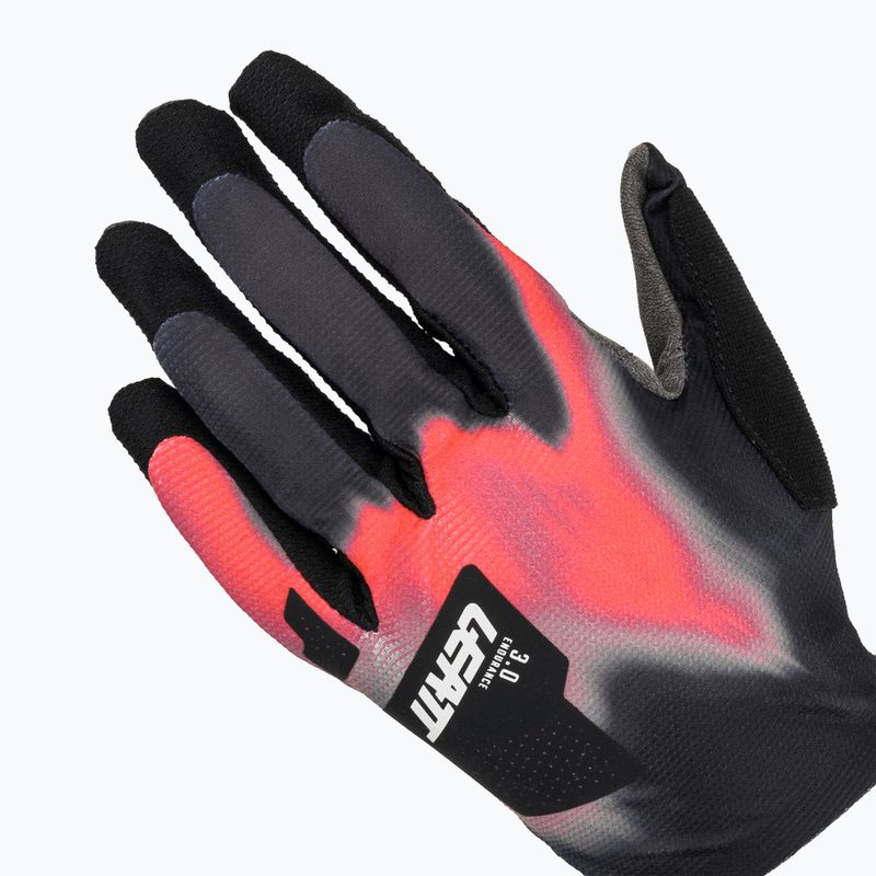 Рукавички велосипедні чоловічі Leatt MTB 3.0 Endurance heatmap red 4