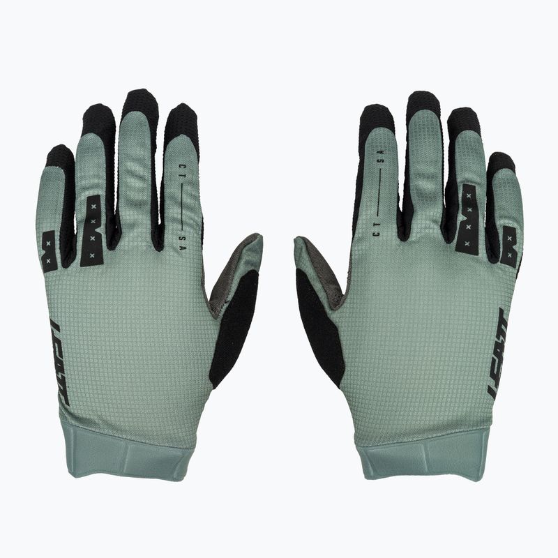 Рукавички велосипедні чоловічі Leatt MTB 1.0 GripR mist green 2