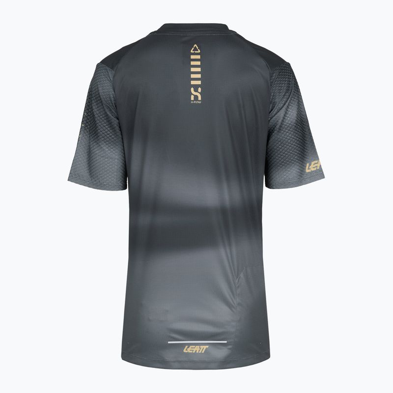 Футболка велосипедна жіноча Leatt MTB Trail 3.0 ghost black 2