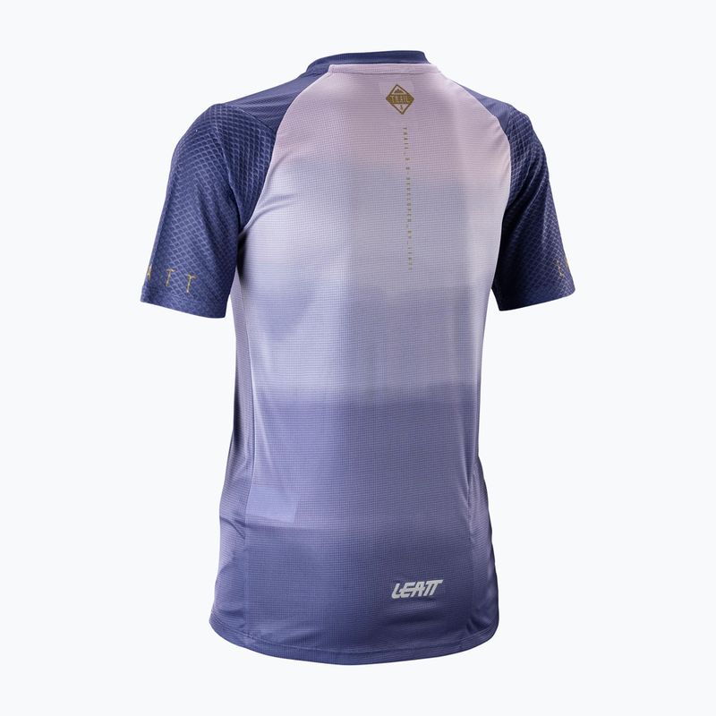 Футболка велосипедна жіноча Leatt MTB Trail 3.0 cosmic blue 2