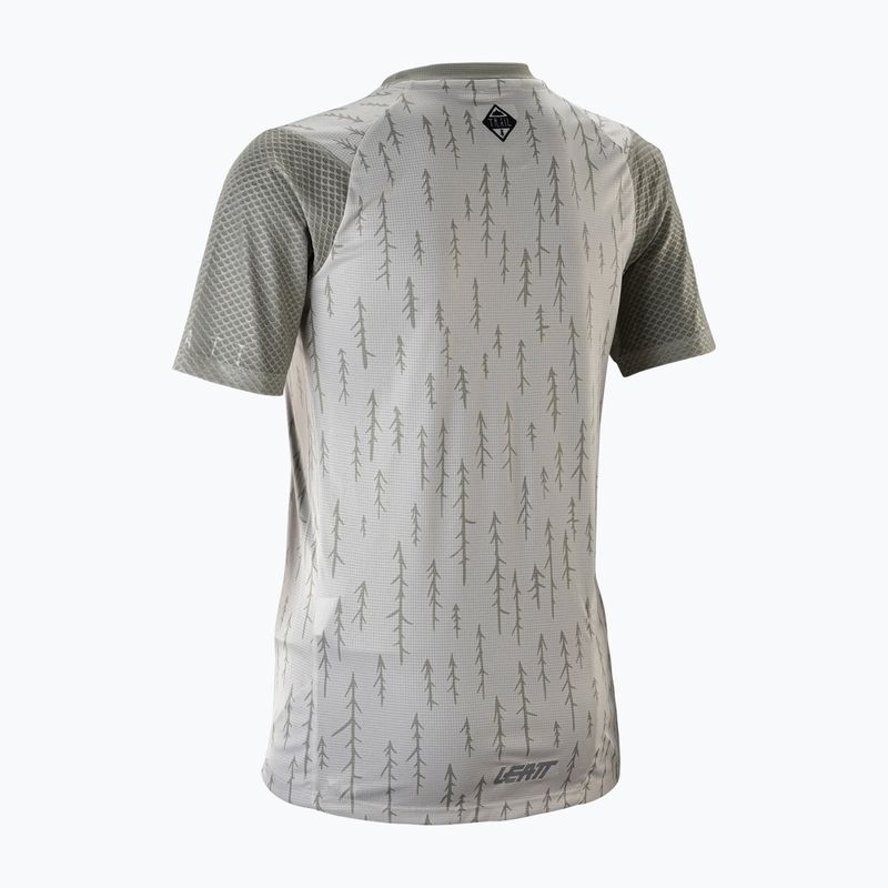 Футболка велосипедна жіноча Leatt MTB Trail 3.0 trails white 2