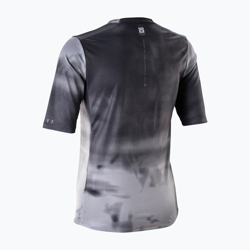 Футболка велосипедна жіноча Leatt MTB Gravity 4.0 ghost black 2