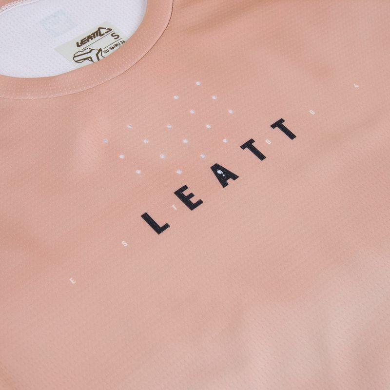 Футболка велосипедна жіноча Leatt MTB Gravity 4.0 dusty pink 3