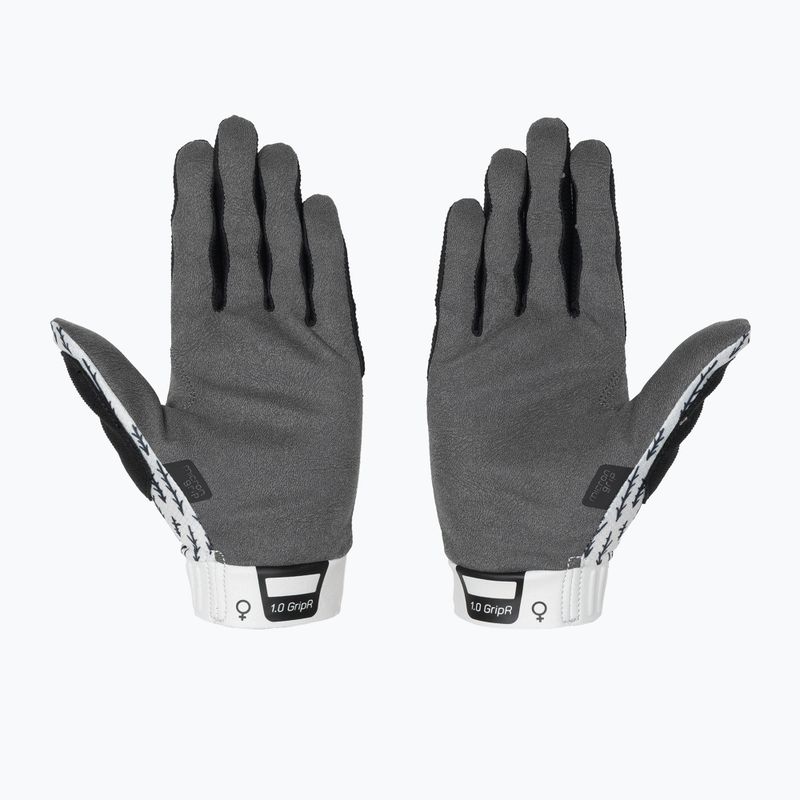 Рукавички велосипедні жіночі Leatt MTB 1.0 GripR trails white 3