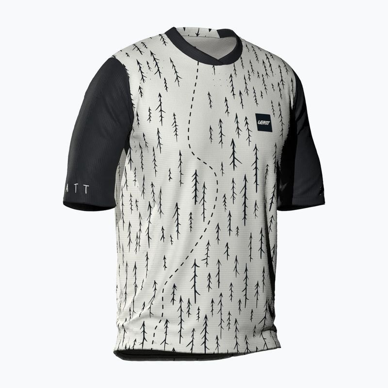 Футболка велосипедна дитяча Leatt MTB Gravity 4.0 Jr white trails