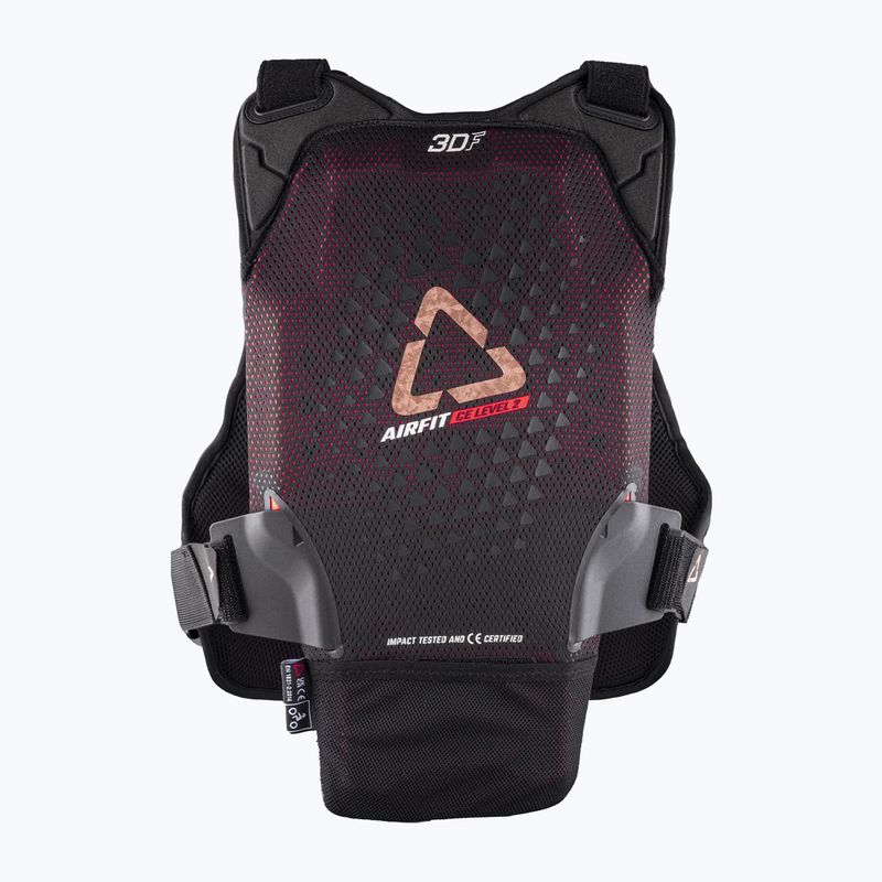 Захист велосипедний жіночий Leatt Chest Protector 3DF AirFit Evo black 2