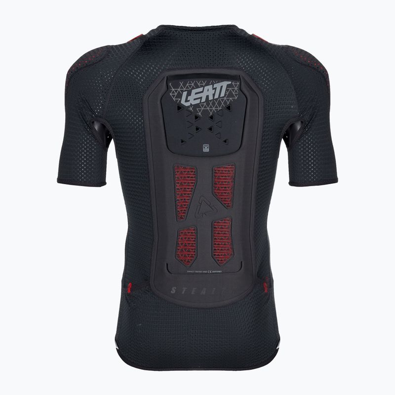 Велофутболка з протекторами Leatt Airflex SS чорна 5020004240 2