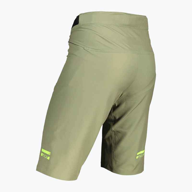 Шорти велосипедні Leatt MTB 1.0 зелені 5021130361 4