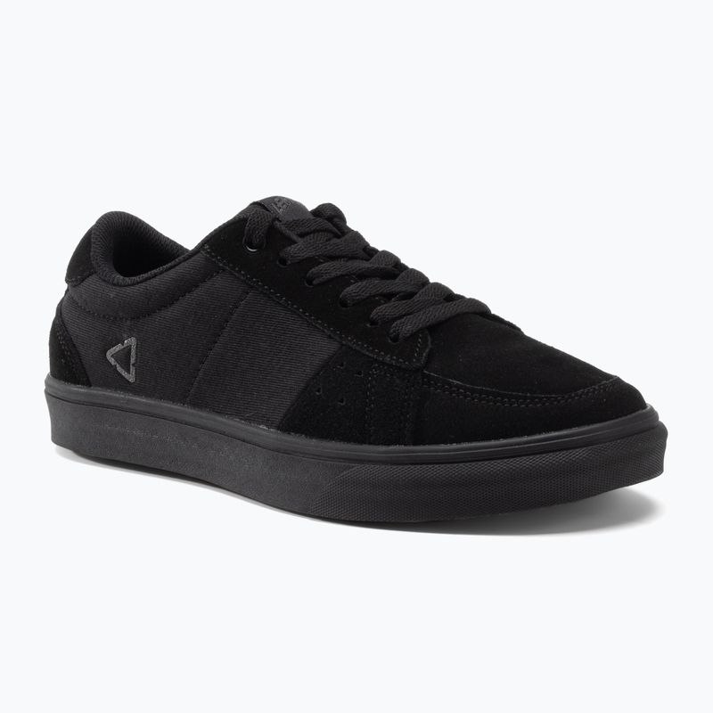 Кросівки велосипедні на платформі чоловічі Leatt 1.0 Flat 2022 black