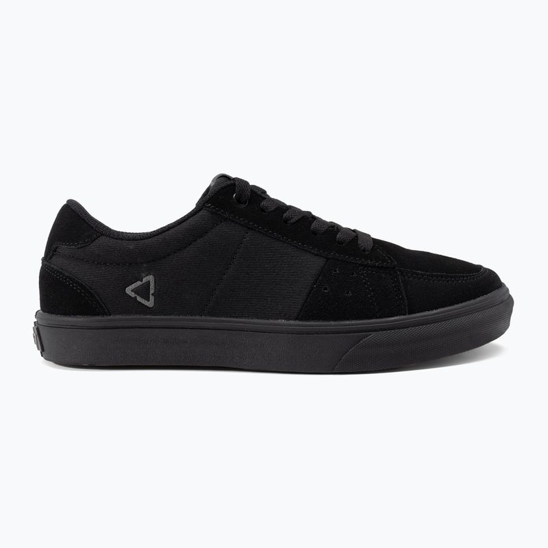 Кросівки велосипедні на платформі чоловічі Leatt 1.0 Flat 2022 black 2
