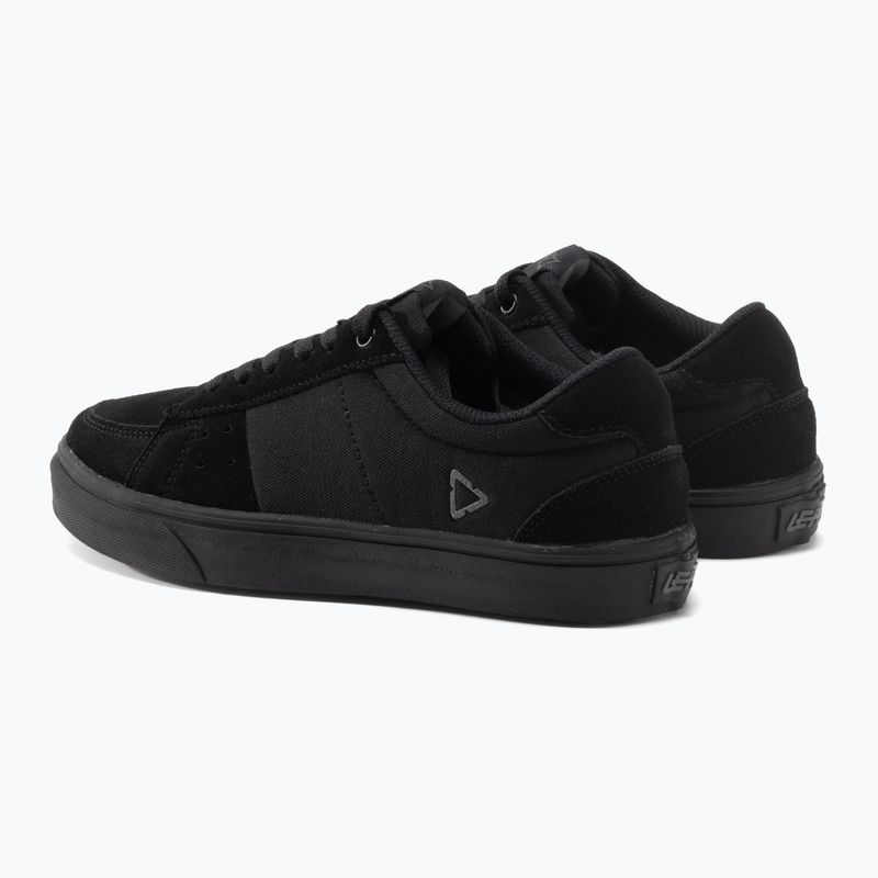 Кросівки велосипедні на платформі чоловічі Leatt 1.0 Flat 2022 black 3