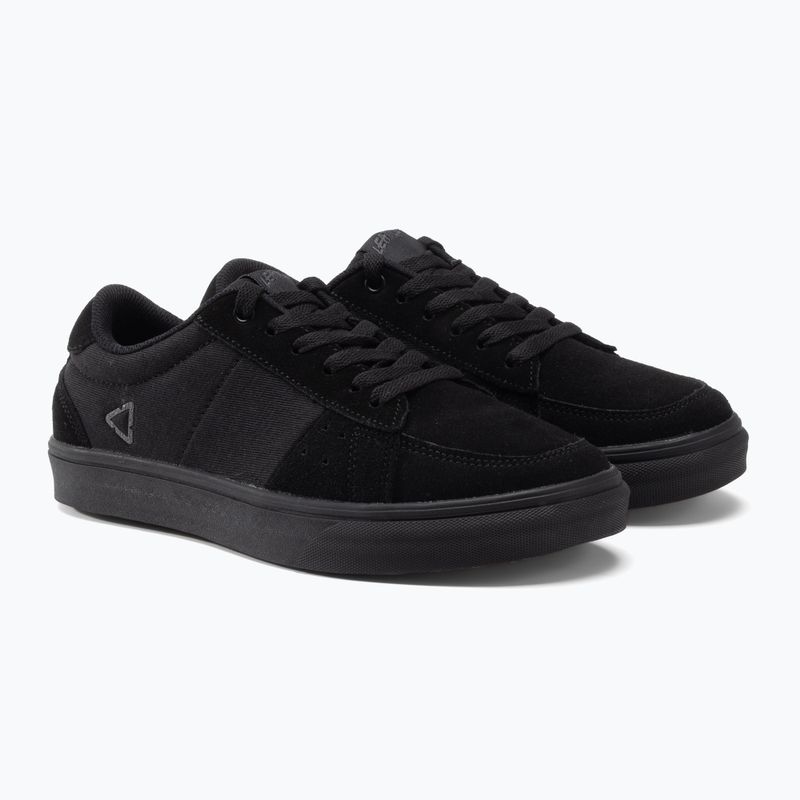 Кросівки велосипедні на платформі чоловічі Leatt 1.0 Flat 2022 black 5