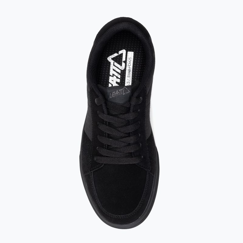 Кросівки велосипедні на платформі чоловічі Leatt 1.0 Flat 2022 black 6