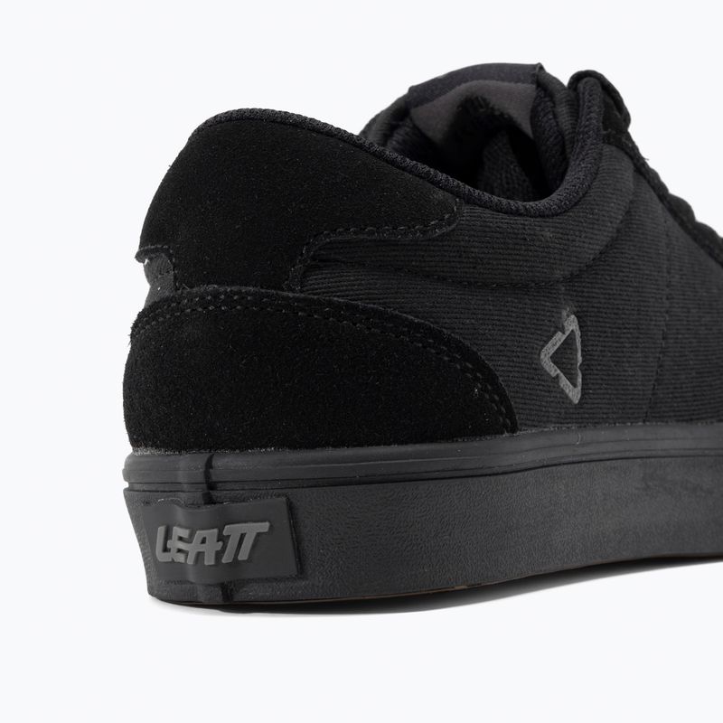 Кросівки велосипедні на платформі чоловічі Leatt 1.0 Flat 2022 black 8