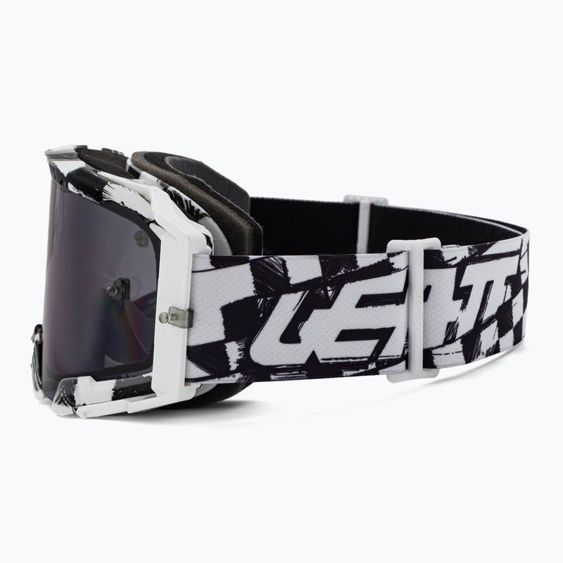 Маска велосипедна Leatt Velocity 5.5 checker/smoke 8022010350 4