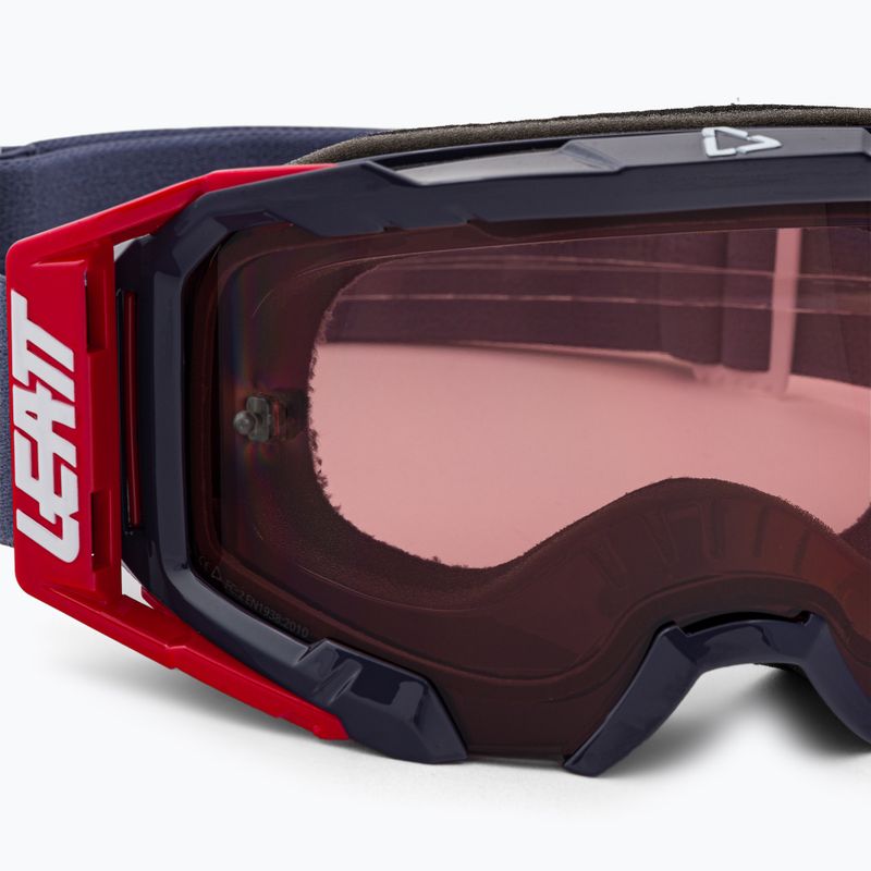 Маска велосипедна Leatt Velocity 5.5 graphene/rose 8022010360 5
