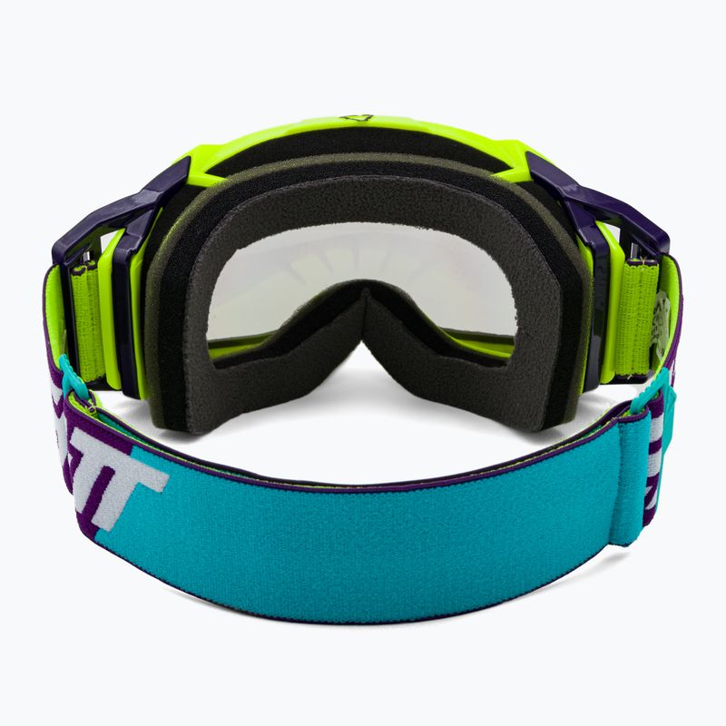 Маска велосипедна Leatt Velocity 5.5 neon yellow/light grey 8022010380 3