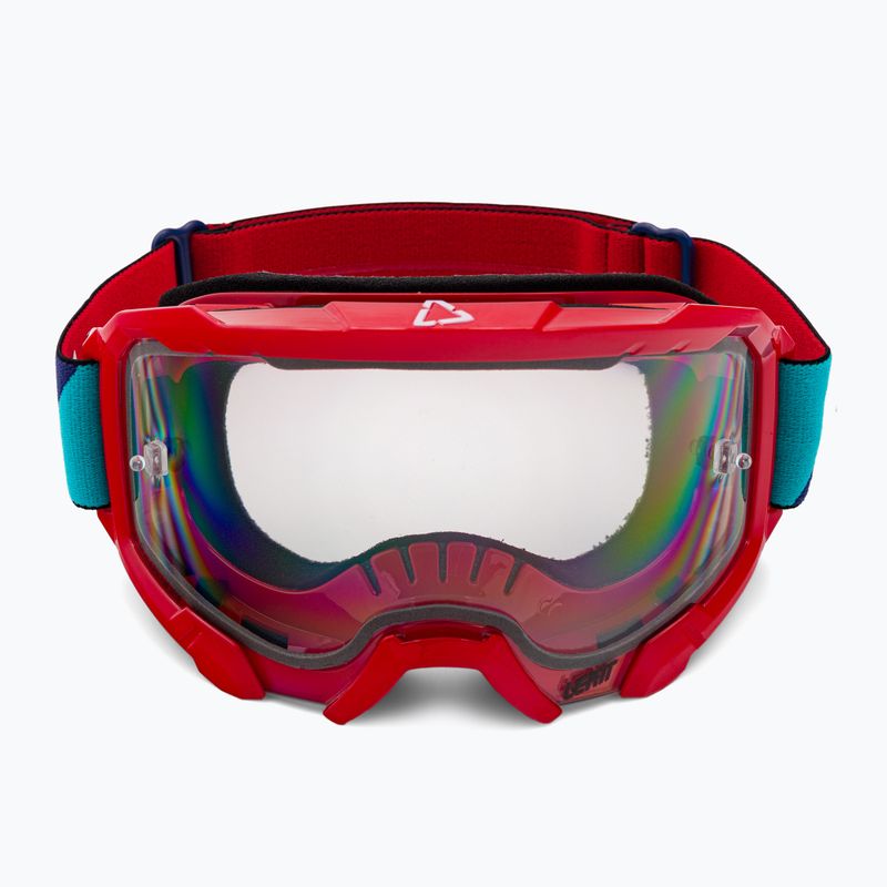 Маска велосипедна Leatt Velocity 4.5 v22 red/clear 8022010510 2