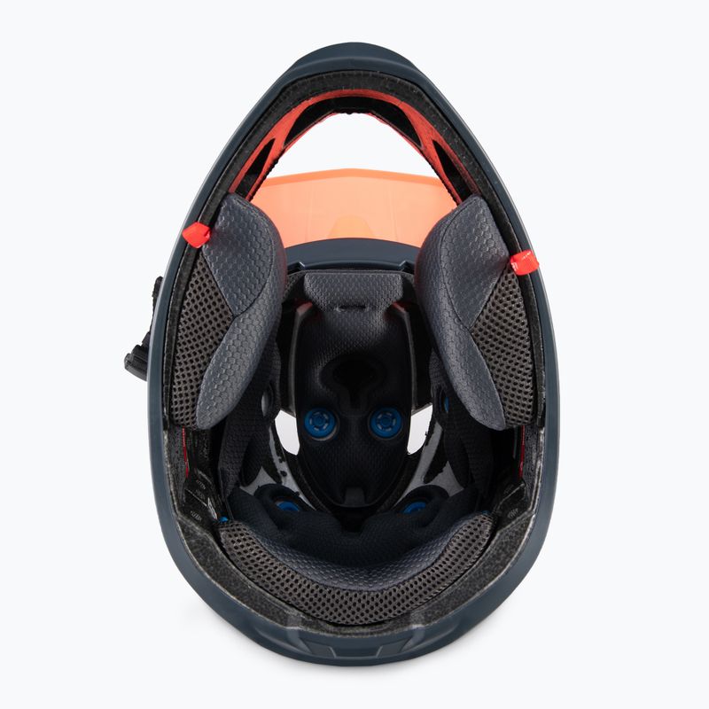 Шолом велосипедний Leatt MTB 4.0 Gravity V22 помаранчево-чорний 1022070512 5