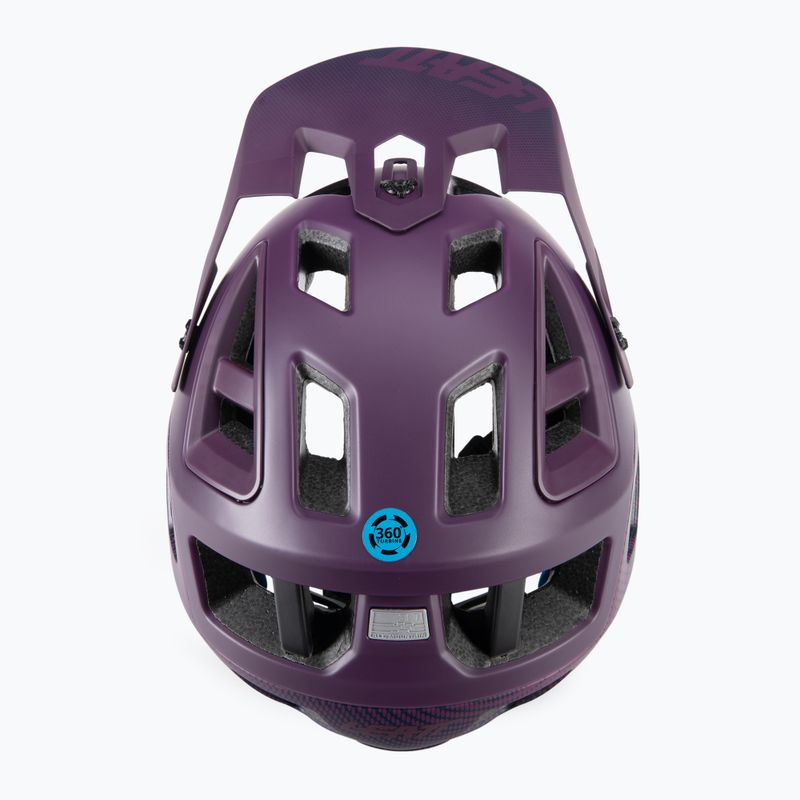 Шолом велосипедний Leatt MTB 3.0 Allmtn V22 синій 1022070660 6