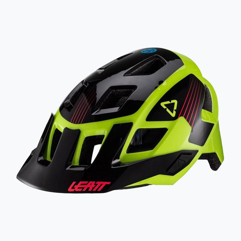 Шолом велосипедний дитячий Leatt MTB AllMtn 1.0 V22 Jr lime 2