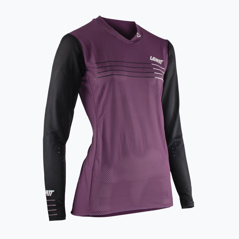 Велофутболка жіноча Leatt MTB Gravity 4.0 фіолетова 5022080640