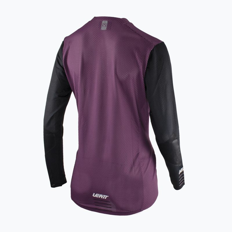 Велофутболка жіноча Leatt MTB Gravity 4.0 фіолетова 5022080640 4