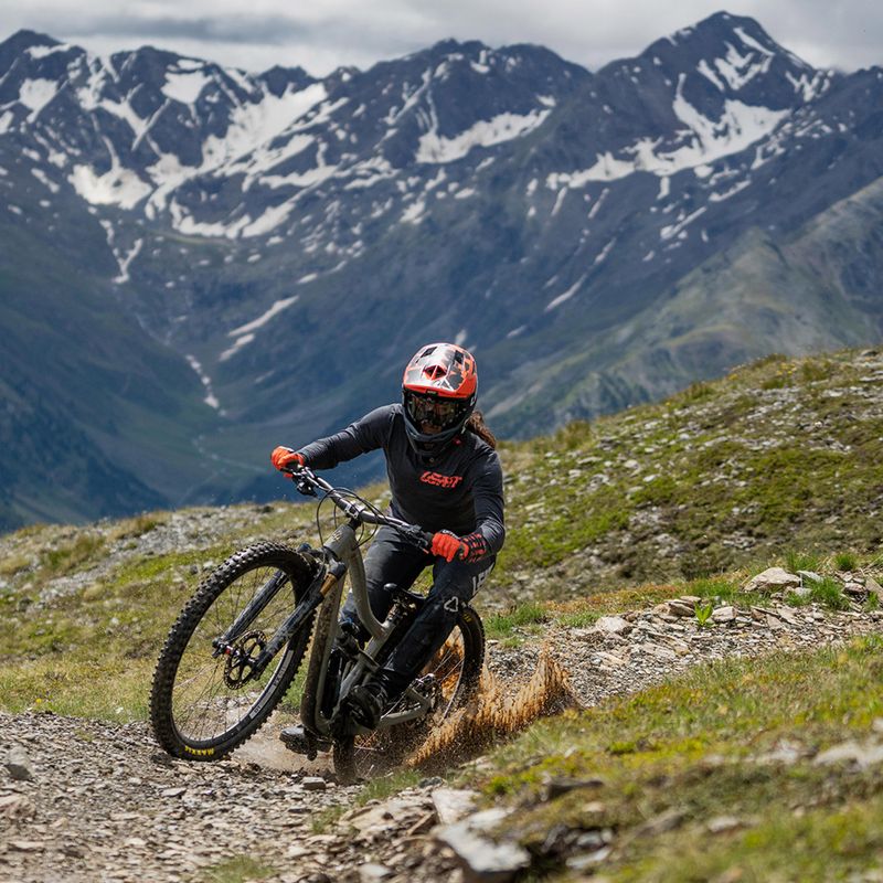 Велофутболка жіноча Leatt MTB Gravity 2.0 чорна 5022080650 6
