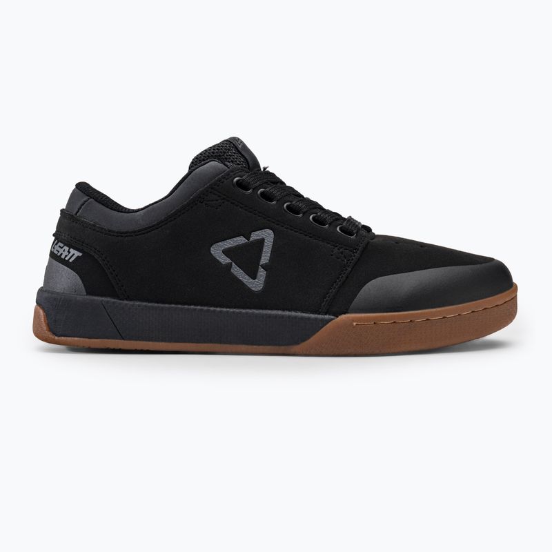Кросівки велосипедні на платформі чоловічі Leatt 2.0 Flat 2022 black 2