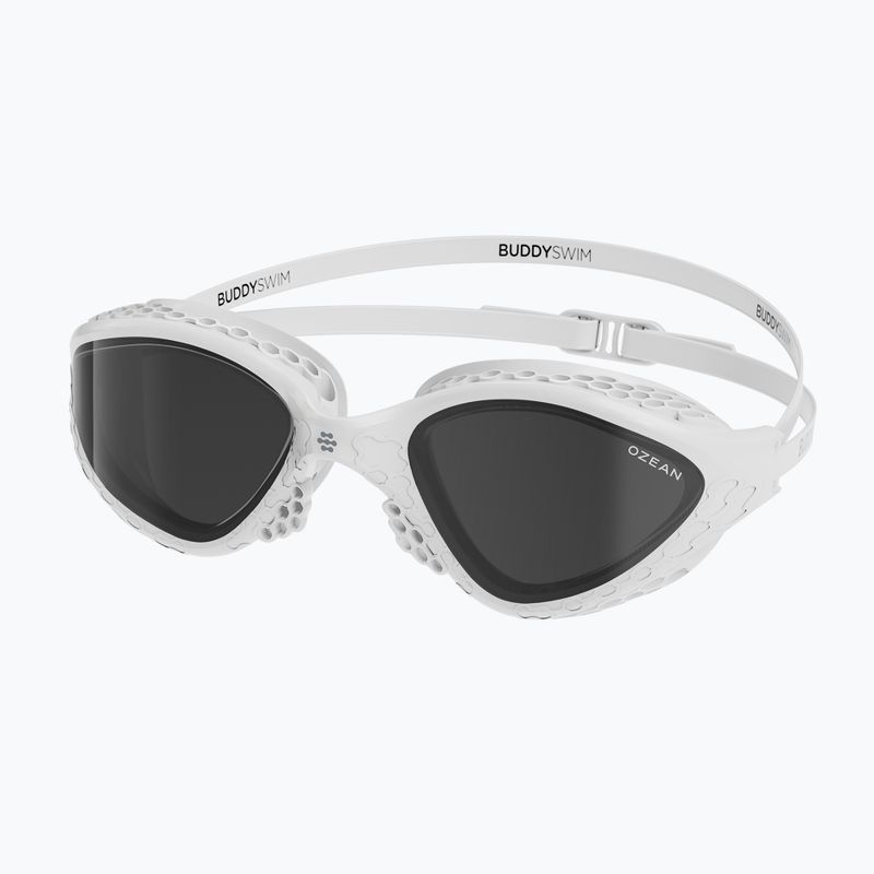 Окуляри для плавання BuddySwim Ozean white / smoke